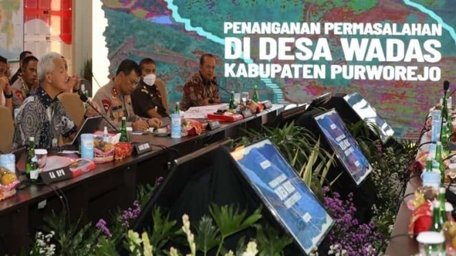 Rakor Komisi III DPR, Ganjar Pranowo dan Kapolda Jawa Tengah