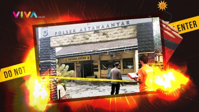 Bom bunuh diri di Polsek Astana Anyar, Kota Bandung, Jawa Barat