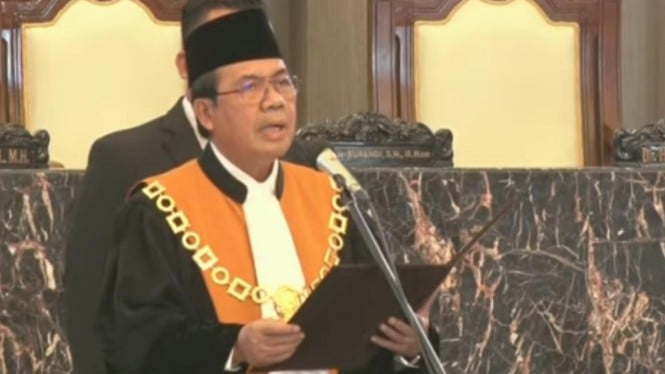 Ketua Mahkamah Agung, Syarifuddin.