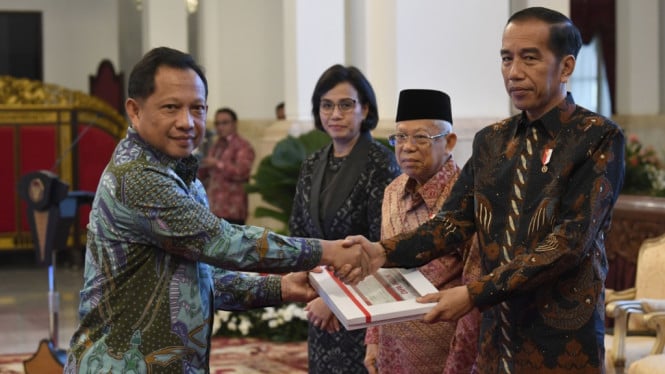 Mendagri Tito Karnavian Bertemu dengan Presiden Jokowi