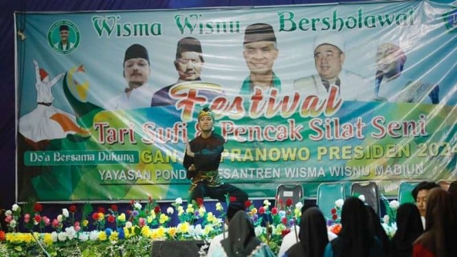 Kiai Muda Jawa Timur (Jatim) menggelar festival pencak silat