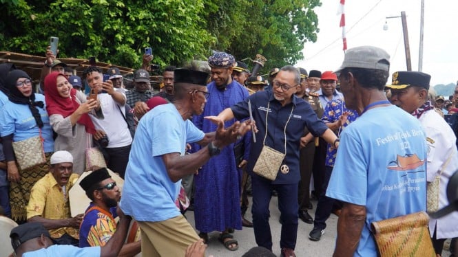 Menteri Perdagangan RI Zulkifli Hasan Kunjungi Fakfak, Papua Barat