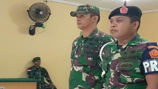 Terdakwa mutilasi warga Mayor Inf Helmanto Fransiskus Dakhi divonis seumur hidup