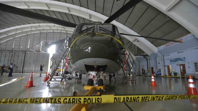 Helikopter AW 101, menjadi pembelian alutsista yang kontroversi.