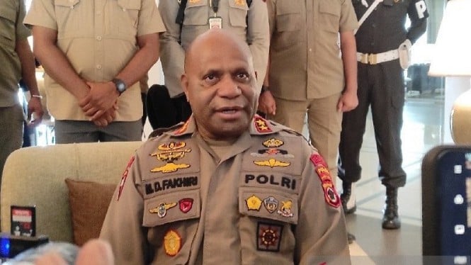 Kapolda Papua Irjen Pol Mathius Fakhiri
