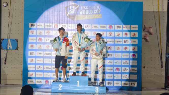 Atlet asal Indonesia menjadi Juara International Federation of Sport Climbing
